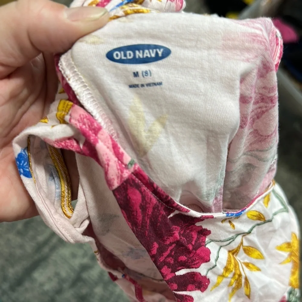 Old Navy Pink Floral Dress
